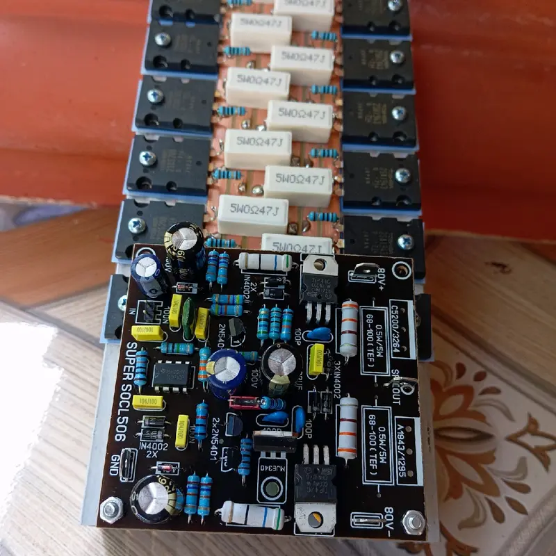Socl 506 full modif lowsub 6set horeggg Amplifier rumah 4