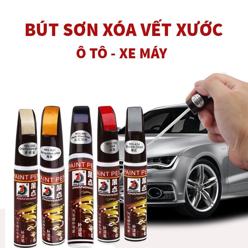  Bút sơn xóa vết xước oto xe máy. Bút xoá vết trầy xước dăm cho ô tô xe máy. tiện dụng dễ dùng chất sơn tốt 
