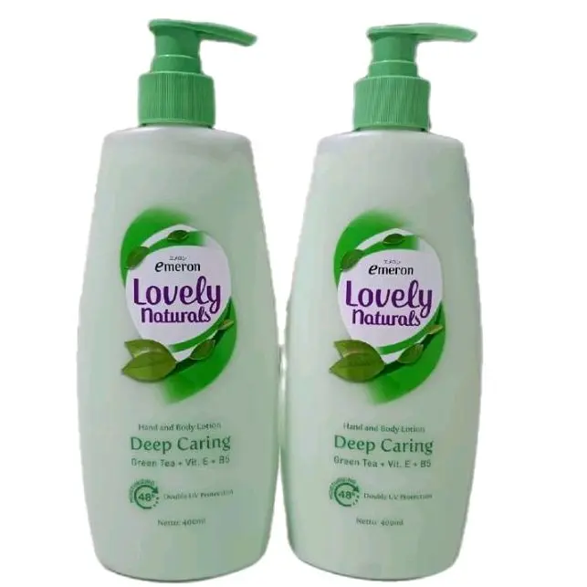 2pcs Emeron Lovely Handbody Lotion Deep Caring ( hijau)