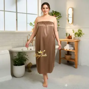 KEMBEN SPA | KEMBEN FACIAL | KEMBEN DISPOSABLE | KEMBEN SEKALI VELVET//kemben spa facial lulur ratus salon kain basahan (PENDEK Satin Lokal) / Kemben Salon Spa Polos Bahan SATIN /Kemben Facial