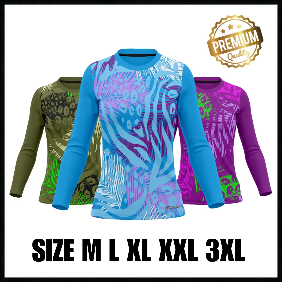 Baju senam olahraga wanita aerobiK fitnes running zumba lengan panjang KSL-70