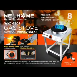 Kompas Welhome 8" WKC-3505 (Besar) dengan Kaki