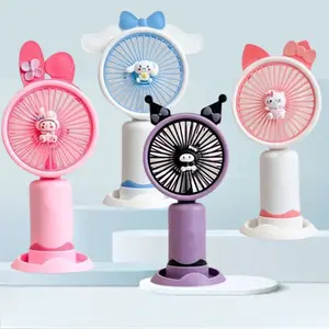 Kipas Angin Portable Sanrio Mini Genggam Korea Karakter Lucu IDOLA