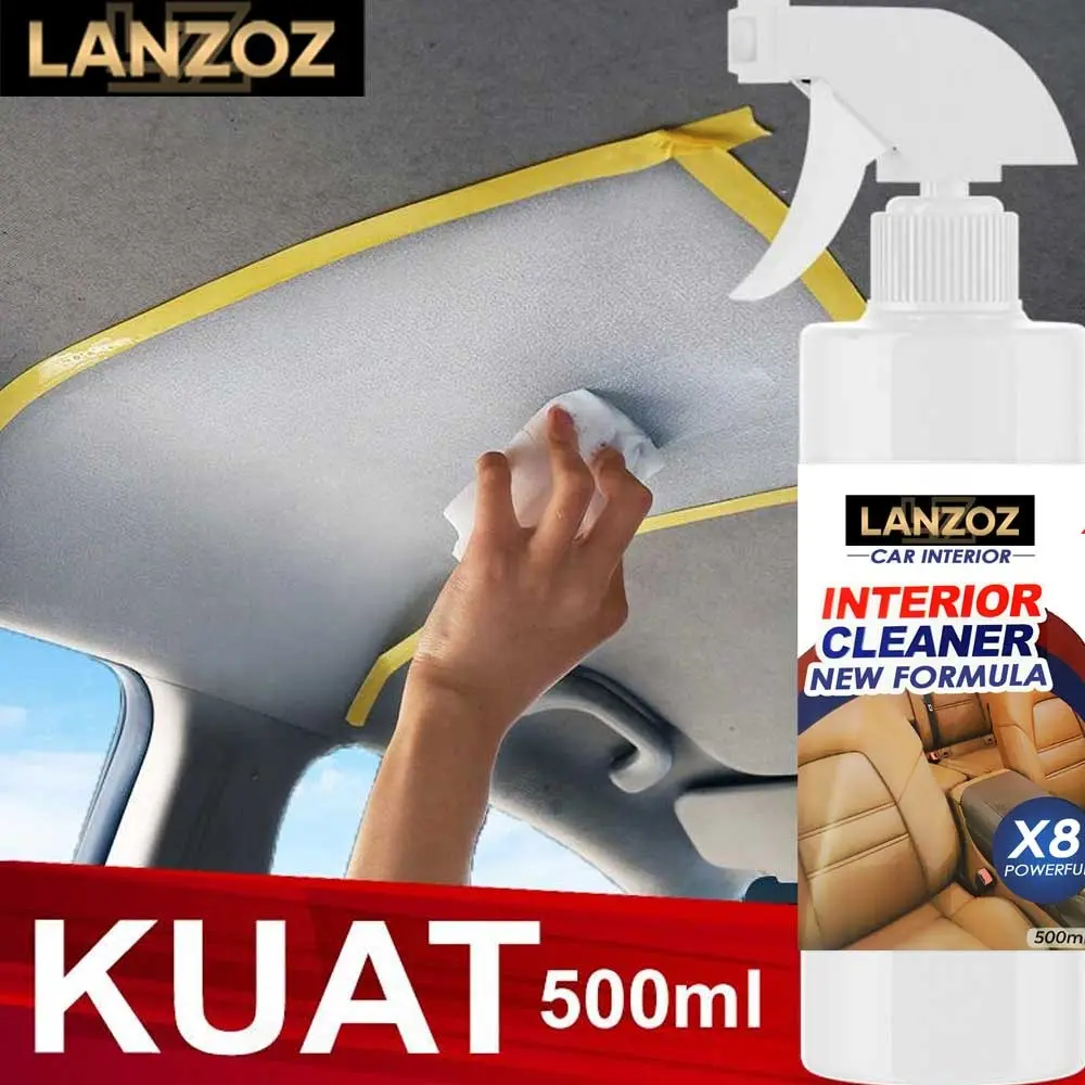 LANZOZ - Xtra Power X8 Dashboard interior cleaner (fabric/platic/leather) Cleaner 500ml
