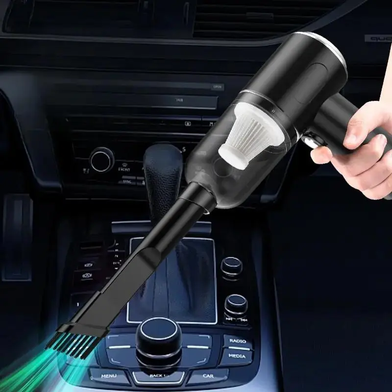 Handheld Vacuum Cleaner, Powerful Handheld Wireless Vacuum Cleaner with Strong Suction for Home, Car, Desktop Cleaning, Household Appliances for Daily Use, Car Stuff,  Car Vacuum