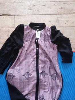 Product Review of Aisyalina Id Sheena Dress Series 4 Tanpa Hijab Bahan Sutra Haniya Motif Printing Gamis Wanita Elegan from A**🦋 1