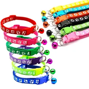 12 Pcs Kalung Kucing Lonceng Kucing Kitten Anak Kucing Hewan Peliharaan