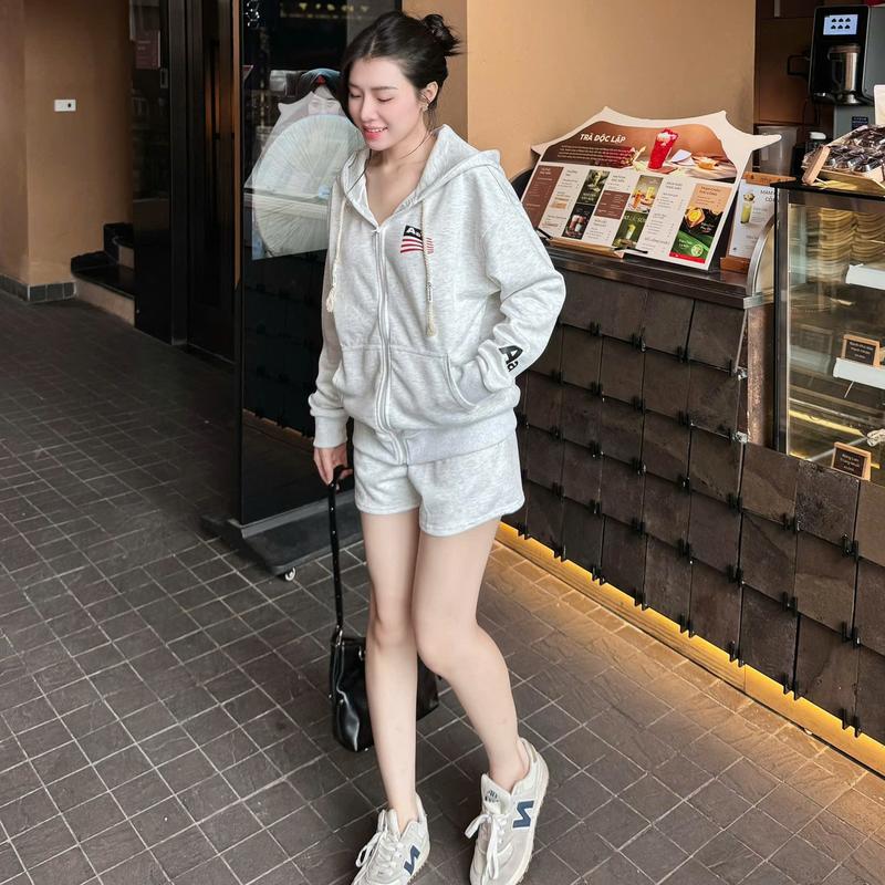  Set Nỉ Hoodie Cờ Mỹ Chidori From Rộng Chất Liệu Nỉ Ép Hàn Logo In Chuyển Nhiệt Phong Cách Đơn Giản Mà Nổi Bật Cho Người Yêu Thích Kiểu Dáng Độc Đáo 