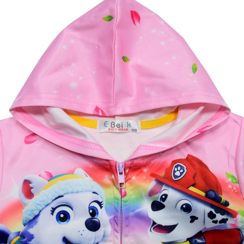 Product Introduction of Girls Cartoon Dogs Jacket Girls Spring And Autumn Coats 3