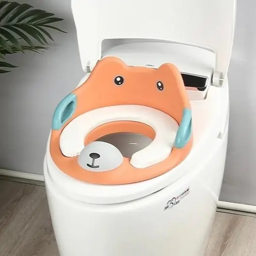 Toilet Training Anak Baby Potty Seat Closet Dudukan Kloset + Handle BPA FREE 7