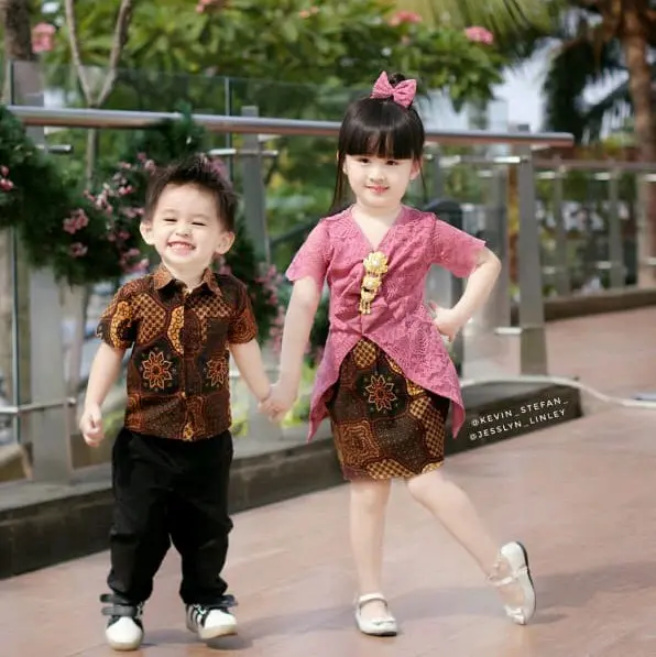 Kebaya sekar gendhis couple kemeja anak bayi newborn bajuanak kebayaanak kostumanak