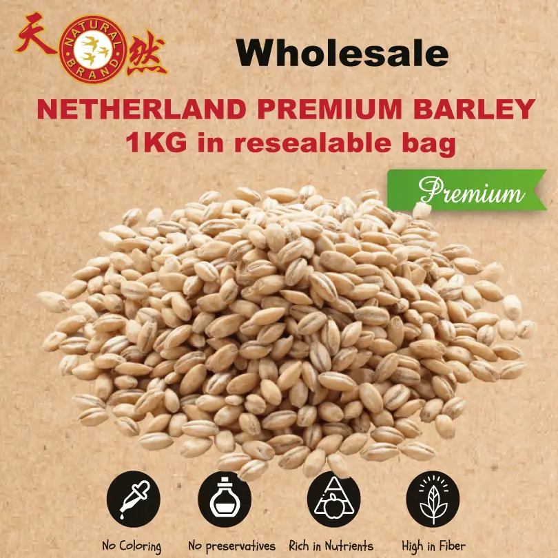 Pearl Barley 1kg Wholesale Organic