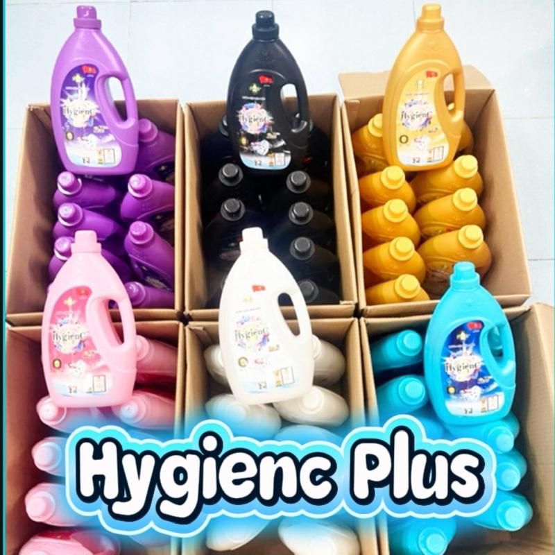  1 Thùng 10 can 1 can 2 lít Nước giặt xả HygienC hương nước hoa làm sạch cho quần áo lưu hương 