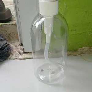 Botol pump 250ml oval | botol shampoo | botol body wash natural tumbler straw