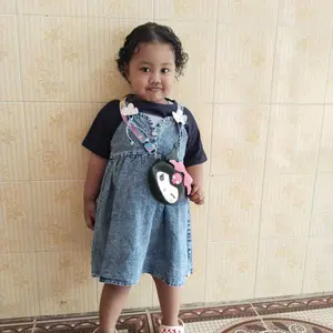 [Mskshop] Tas Selempang Rubber Silikon Kuromi Lucu Baru Tas Selempang Anak Motif Sanrio Family