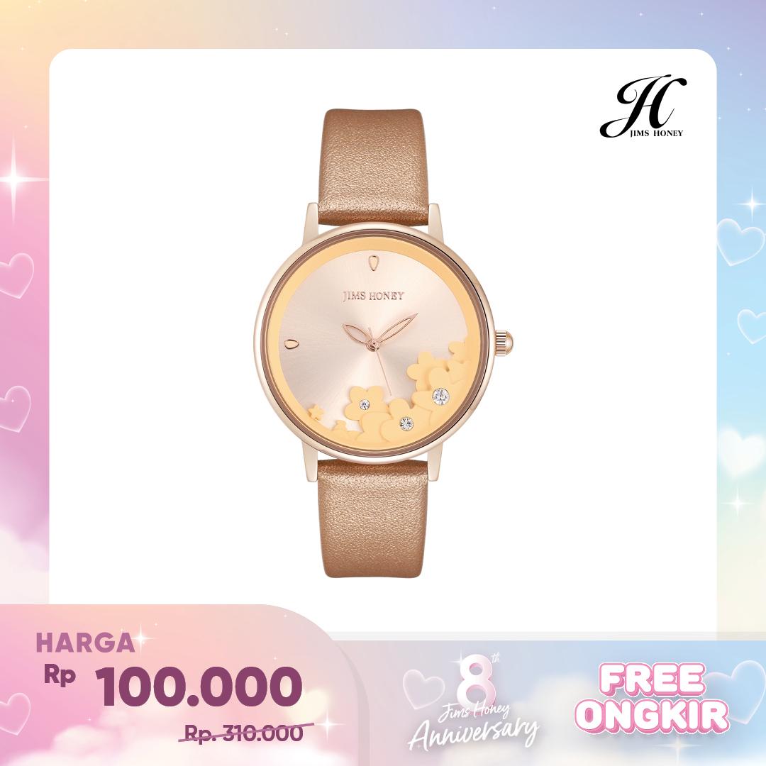 JIMS HONEY JAM TANGAN WANITA JT 8133 (FREE BOX + BATERAI)