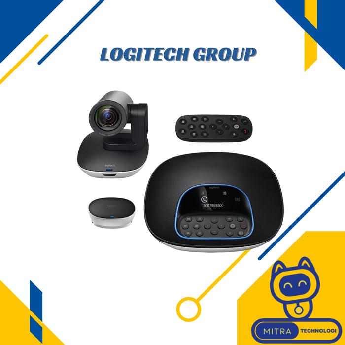 Gambar Logitech Group Video Conferencing System dari Mitra Technologi Kota Bekasi Tokopedia