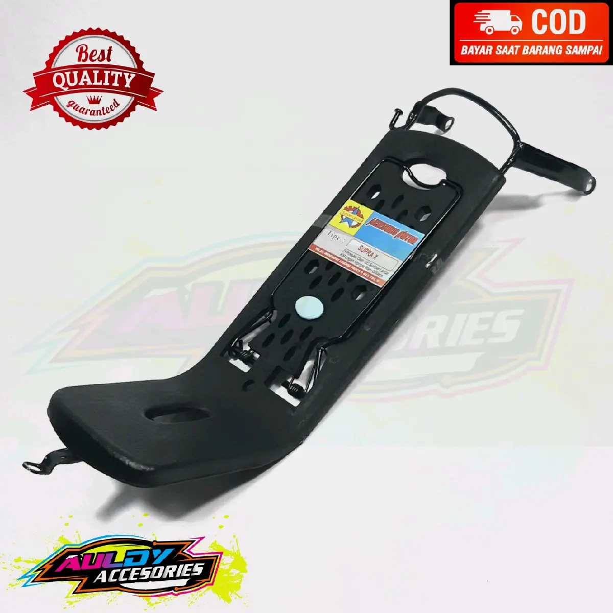 Rak Keranjang Tengah Jepret Bagasi Tangga Kranjang Jepit Sepeda Motor Honda Supra X Lama Fit Old