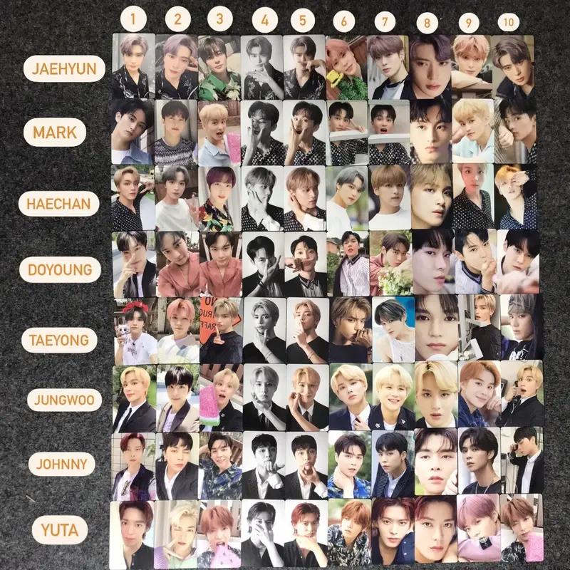 Photocard NCT 127 OFFICIAL READY STOCK CLEARANCE SALE 0