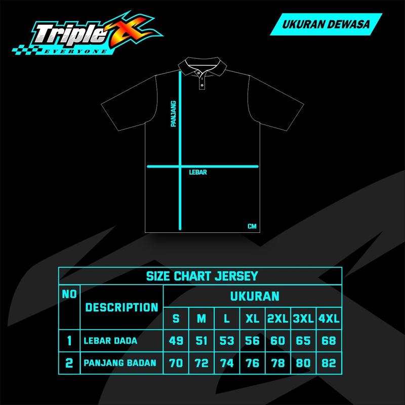 Product Introduction of Jersey Ramadhan Racing Baju harian Full Print Dryfit Kerah Polo - Sport 0