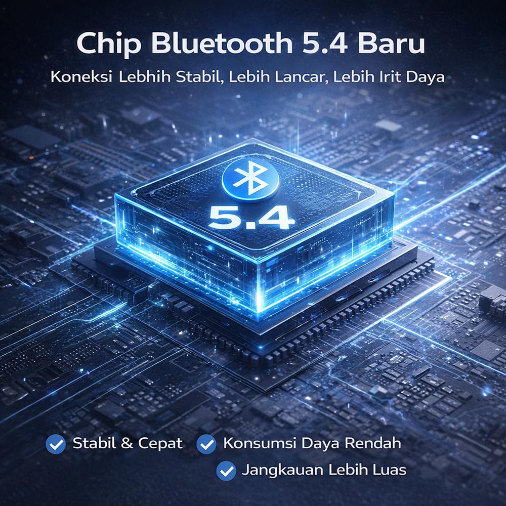 Black Myth Wukong TWS Bluetooth 5.4 Earbuds – Suara Jernih, Koneksi Cepat, Noise Reduction, Ringan & Nyaman Dipakai