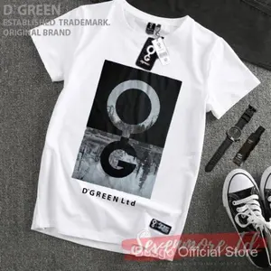 Tshirt Putih Original Pria Wanita Logo Monochrom - Kain Katun / Kaos Greenlight Original / Baju Kaos Ariel Noah terbaru terlaris terbaru / Kaos distro pria /kaos pria dewasa / baju distro pria dewafszyshknel