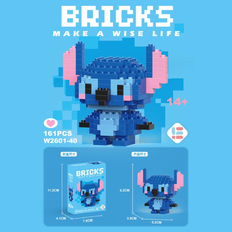 Nano Blok 50 Jenis Reka Bentuk Mainan Pendidikan Karikatur Koleksi Terlaris - (50 Design) Nano Blocks Cartoon Arc Education Toys Collection Hottest Decoration DIY Toys Girls Gifts Adorable Model Event Gift Building Block Nano Bricks Plastic