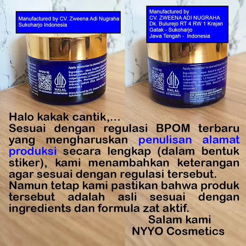 NYYO Duo Booster (Booster Serum dan Moisturizer Skinbarrier Booster) Ready Stock 6