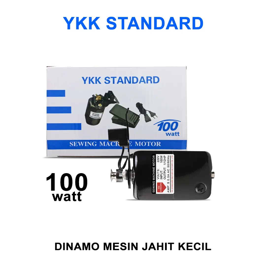 Dinamo Mesin Jahit YKK 120 Watt - Sewing Machine Motor YKK Dinamo YKK 100watt