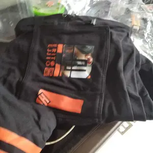One Set Hoodie & Cargo Erito ejji - Tech Setelan Berbahan Kain Fleece Lembut Adem Size M-XXL