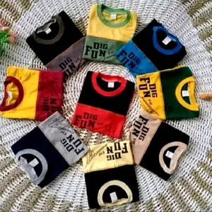 PAKET HEMAT 40RIBU DAPAT 5 PCS KAOS ANAK MOTIF BERKUALITAS PREMIUM Baju Fashion Katun Combed 30s Adem Lembut Menyerap Keringat Nyaman Dipakai Sehari-hari