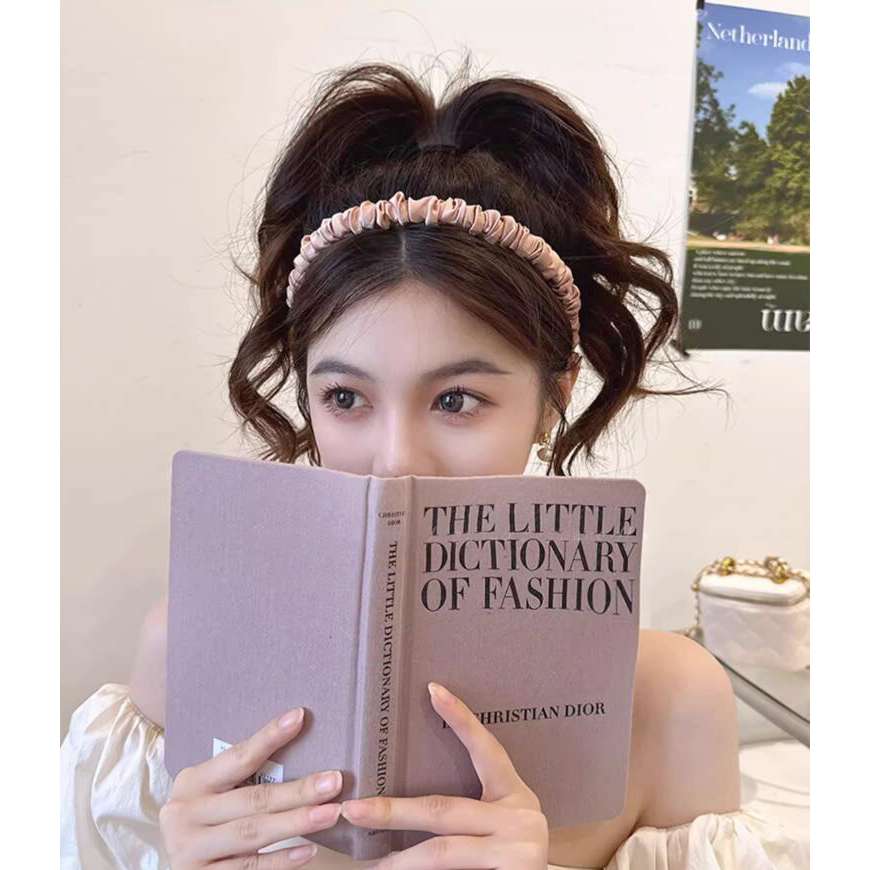 Bando Kain Aesthetic Warna Kalem dengan Pilihan Warna Elegan untuk Tampilan Harian Anda Headbands