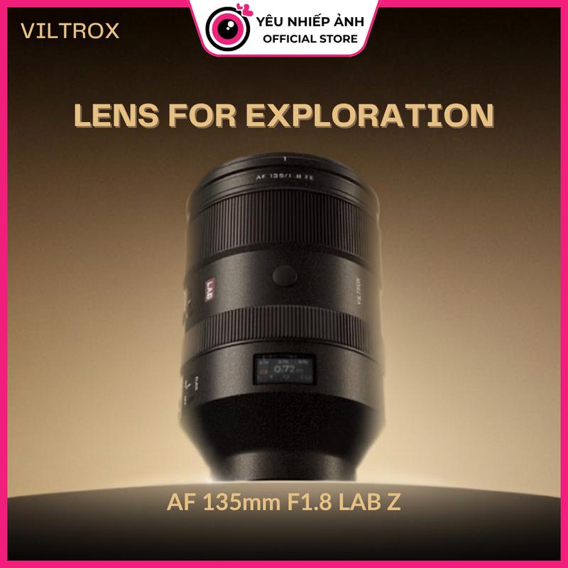 Ống kính VILTROX AF 135MM F1.8 LAB FULL-FRAME For NIKON Z-mount