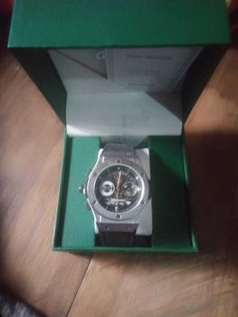 Product Review of PAD HENER LEXICON Jam Tangan Unisex Analog Original Water Resistant Tali Kulit Keren Luxury Chronograph Quartz Calendar Jam Tangan Cowok Sport COD + Kotak Eksklusif from U**n R**7 1