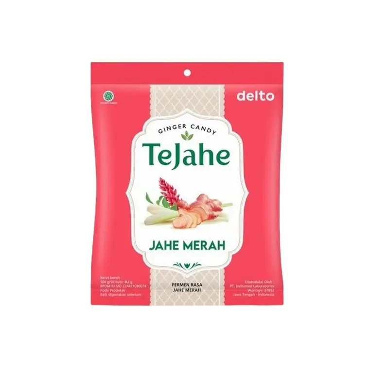 Permen Tejahe 50 Butir Original Bandrek Sekoteng Jahe Merah Candy Food 4