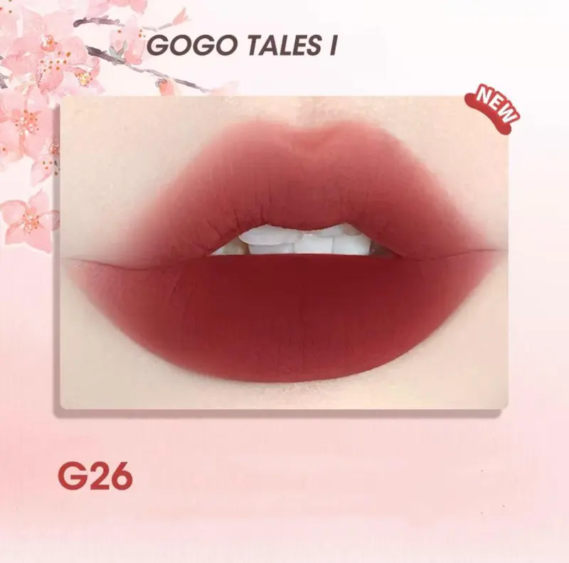 Gogo Tales After Glow Thin Mud-Like Lip Cream Melembutkan 7