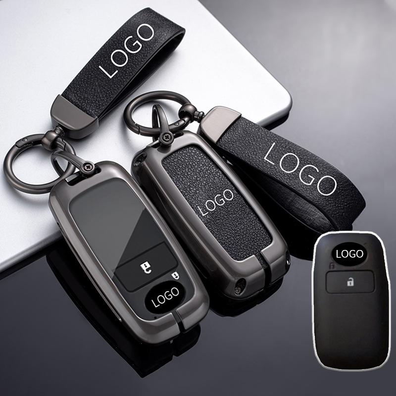 Vỏ Bọc Chìa Khóa Điều Khiển Từ Xa Cho for Toyota brand Raize 2022 Veloz 2022 Và AVANZA 2022 Vỏ Fob Chìa Khóa Kim Loại Bao Gồm Dây Chuyền Chìa Khóa Móc Khóa