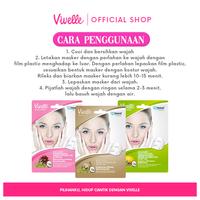 Gambar Vivelle Facial Masker Wajah Veocel Sheet Mask Peel Off Hydrate - 1 Sachet - Bengkuang - Memutihkan, Memvitalisasi dan Memperbaiki Kulit - Bengkuan dari vivelle.id Kota Administrasi Jakarta Timur 4 Tokopedia