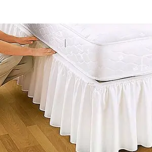 Bedskirt Rumbai Renda Kolong Kasur dengan Desain Elegan untuk Tampilan Kamar yang Menarik -