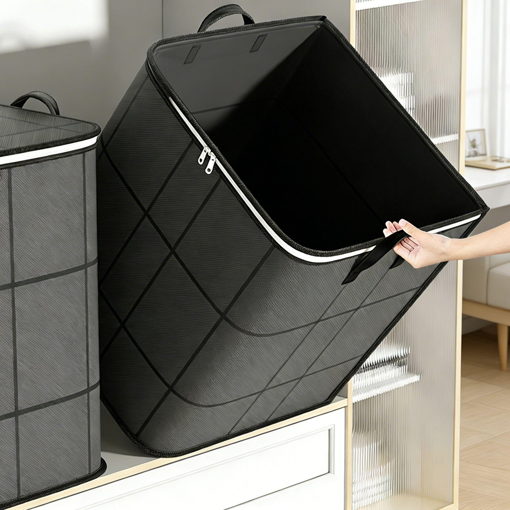 Large-capacity Extra-Large Waterproof & Moisture-Resistant Storage Box/Bag — Wear-resistant, ideal for clothes, quilts, moving, and packing