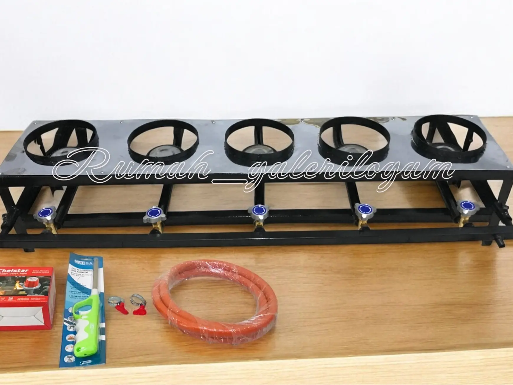 kompor Serabi solo Martabak Mini 5 Tungku ( Murah & Bagus) Stainless