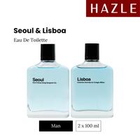 Gambar Parfum Seoul EDT + Lisboa EDT Set 100 ml dari HAZLE Official Kab. Tangerang 3 Tokopedia