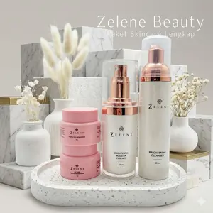 ZELENE KEMASAN NEW ~ Paket skincare zelene brightening glowing semua jenis kulit
