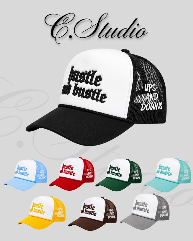 C.STUDIO l NÓN "UP AND DOWNS" TRUCKER CAP