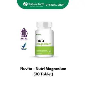 Nuvita - Nutri Magnesium (30 Kaplet) Supplement