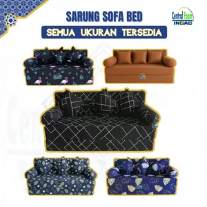 Cover / Sarung Sofabed Cotton Lembut Adem, Semua Ukuran Sofa Minimalis, Bahan Katun, Murah