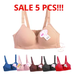 ( 4 PCS FREE 1 ) Bra JESSLYNS Fashion Cup C (BESAR) tanpa kawat 128