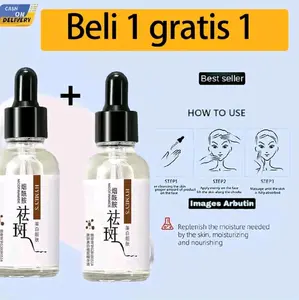 PROMO [ Beli 1 Gratis 1 ] Hymey's Serum Pemutih Dan  Penghilang Flek Bintik Hitam Di Wajah Essence Mencerahkan Wajah Glowing Pelembab Niacinamide Perawatan Pencerah Muka