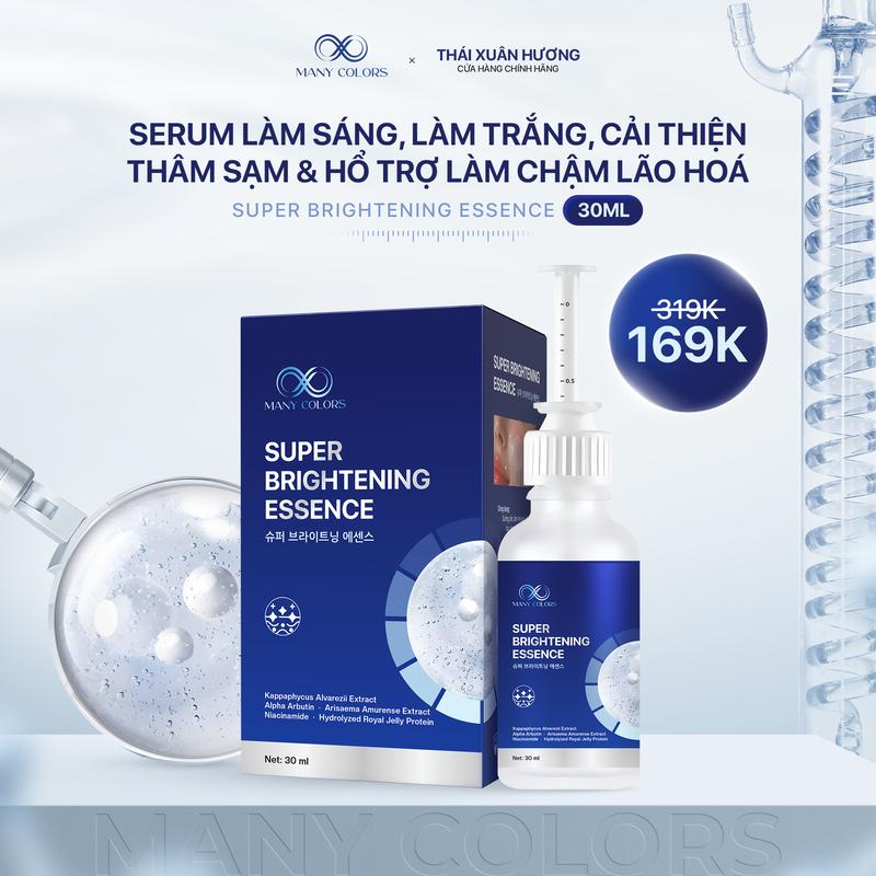  Serum Hỗ Trợ Mờ Thâm Sáng Da Dưỡng Trắng Căng Bóng - SUPER BRIGHTENING ESSENCE 30ml 