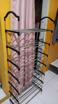 Product Review of HUGO Rak Sepatu Stainless Steel Tempat Sepatu Sandal Multifungsi Kuat from E** N** 0